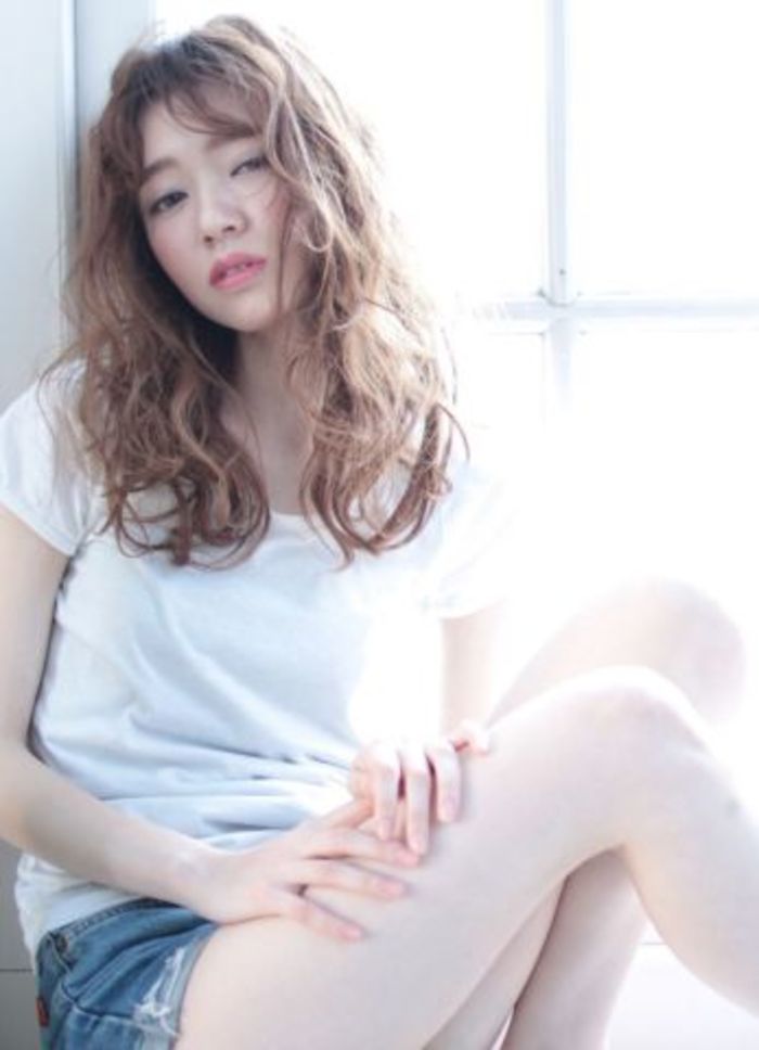 ロングの髪型 ヘアスタイル 女子ウケがいいおしゃかわヘア