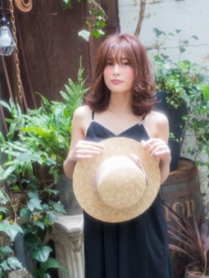 【夏に似合う髪型・ヘアスタイル】甘すぎない可愛さ&ほんのり色っぽさを演出♡