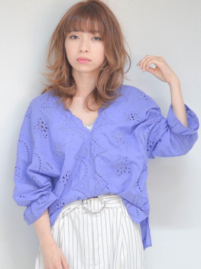 【夏に似合う髪型・ヘアスタイル】甘すぎない可愛さ&ほんのり色っぽさを演出♡
