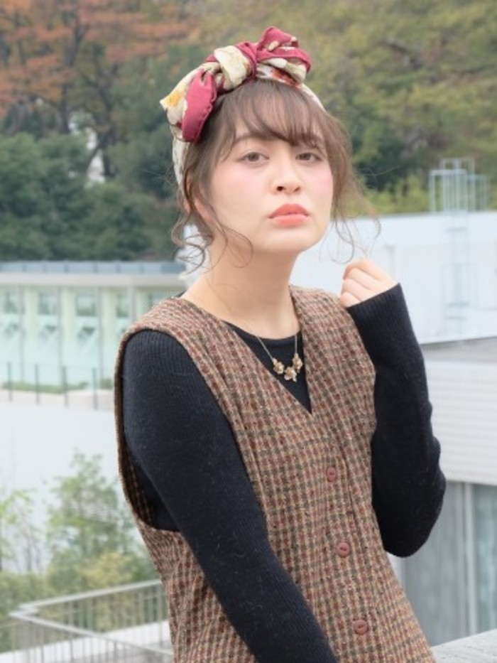 ヘアターバンで一気におしゃれ感UP☆おすすめアレンジ