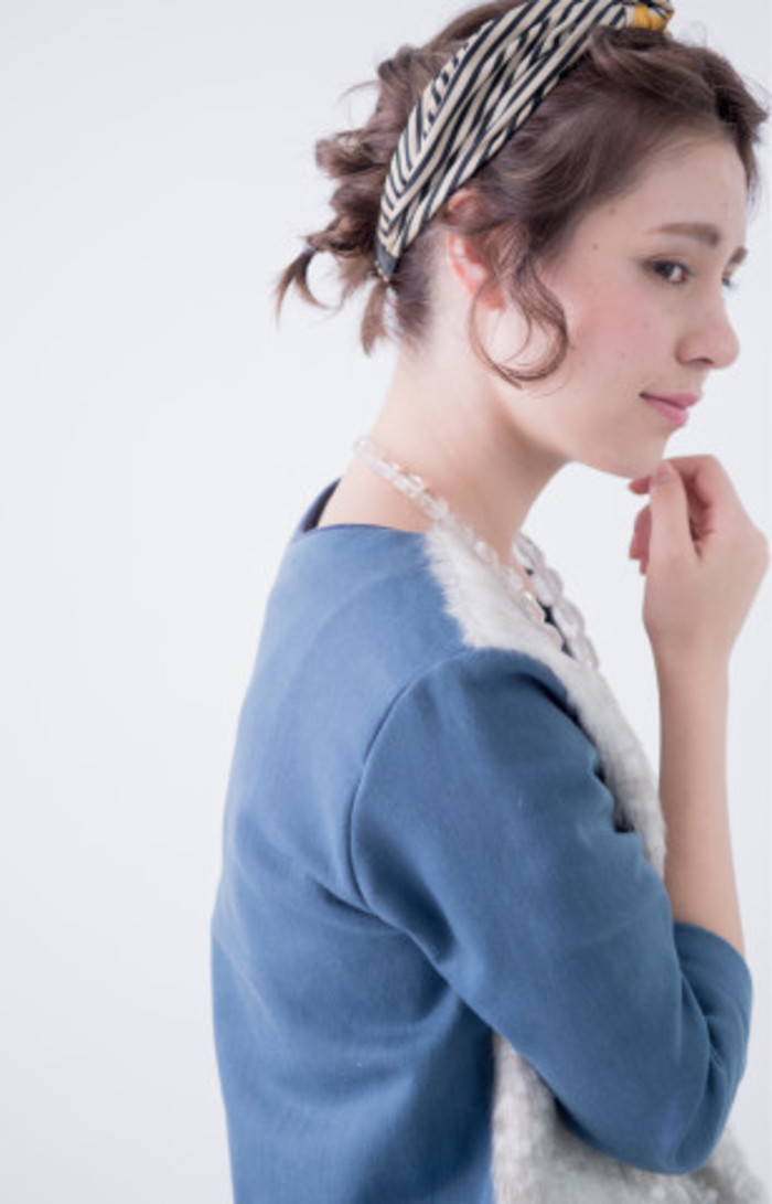ヘアターバンで一気におしゃれ感UP☆おすすめアレンジ