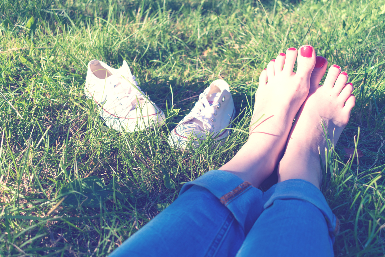 春になったら裸足になろう おすすめフットネイル トラブルブック