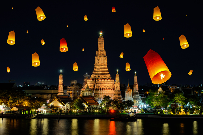 タイでおすすめの観光スポットまとめ:名所ランキング上位の観光地一覧