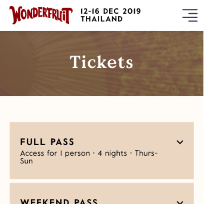 【タイ】パタヤの最先端野外音楽フェス「Wonderfruit Festival(ワンダーフルーツ・フェスティバル)」