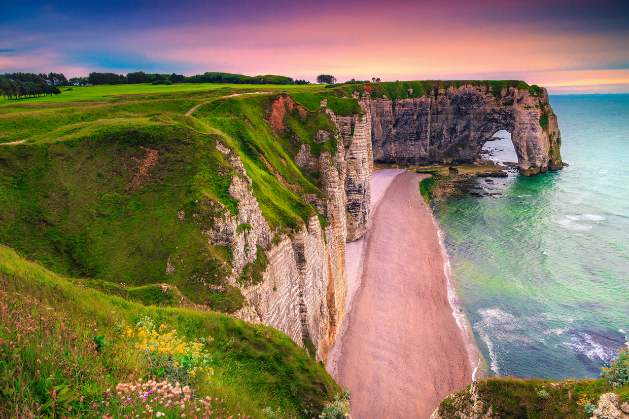 クロード・モネ、「The Cliffs at Etretat」、厳選 クロード・モネ、「The Cliffs at Etretat」、厳選